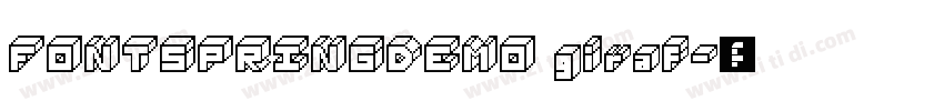 FONTSPRINGDEMO giraf字体转换